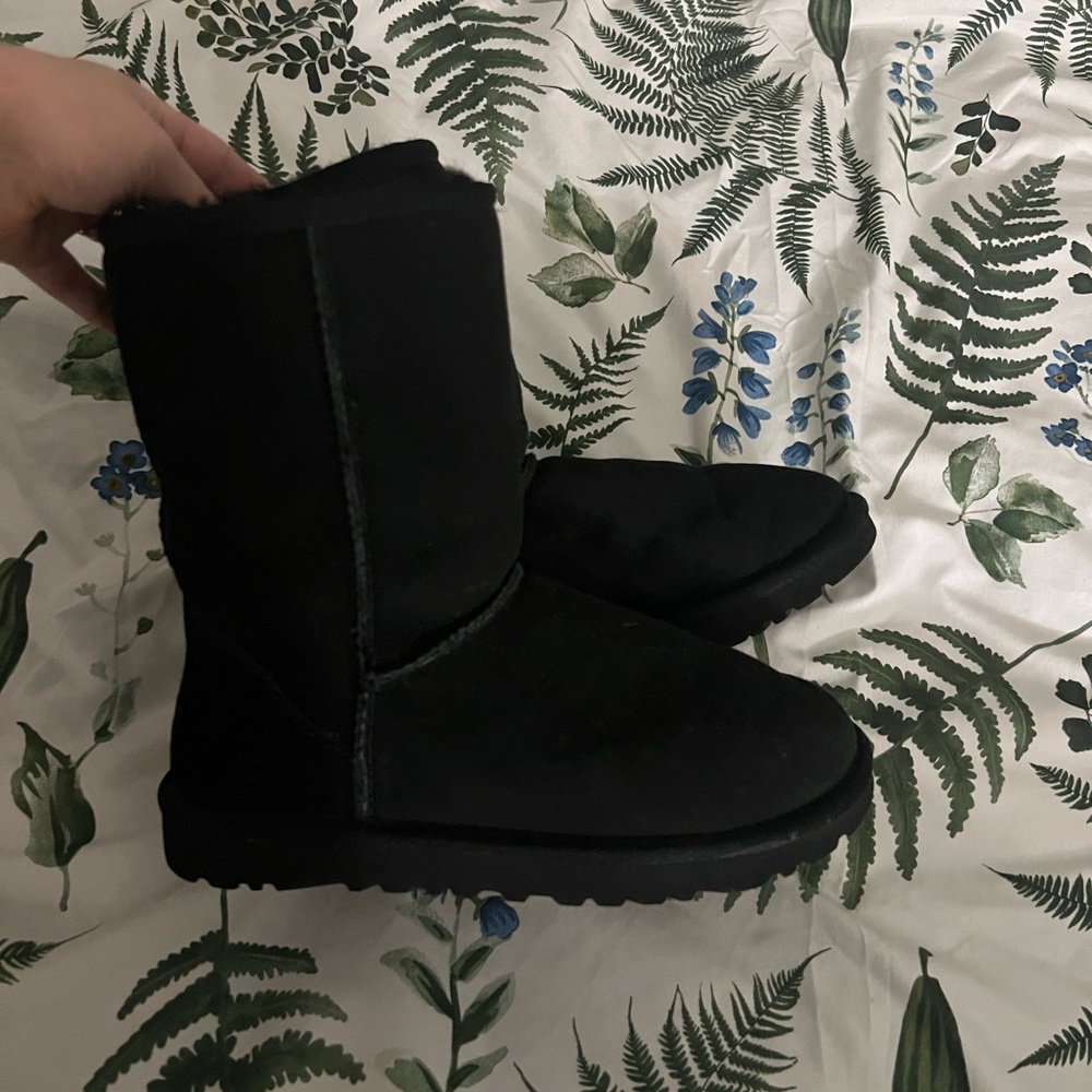 Black UGG boots